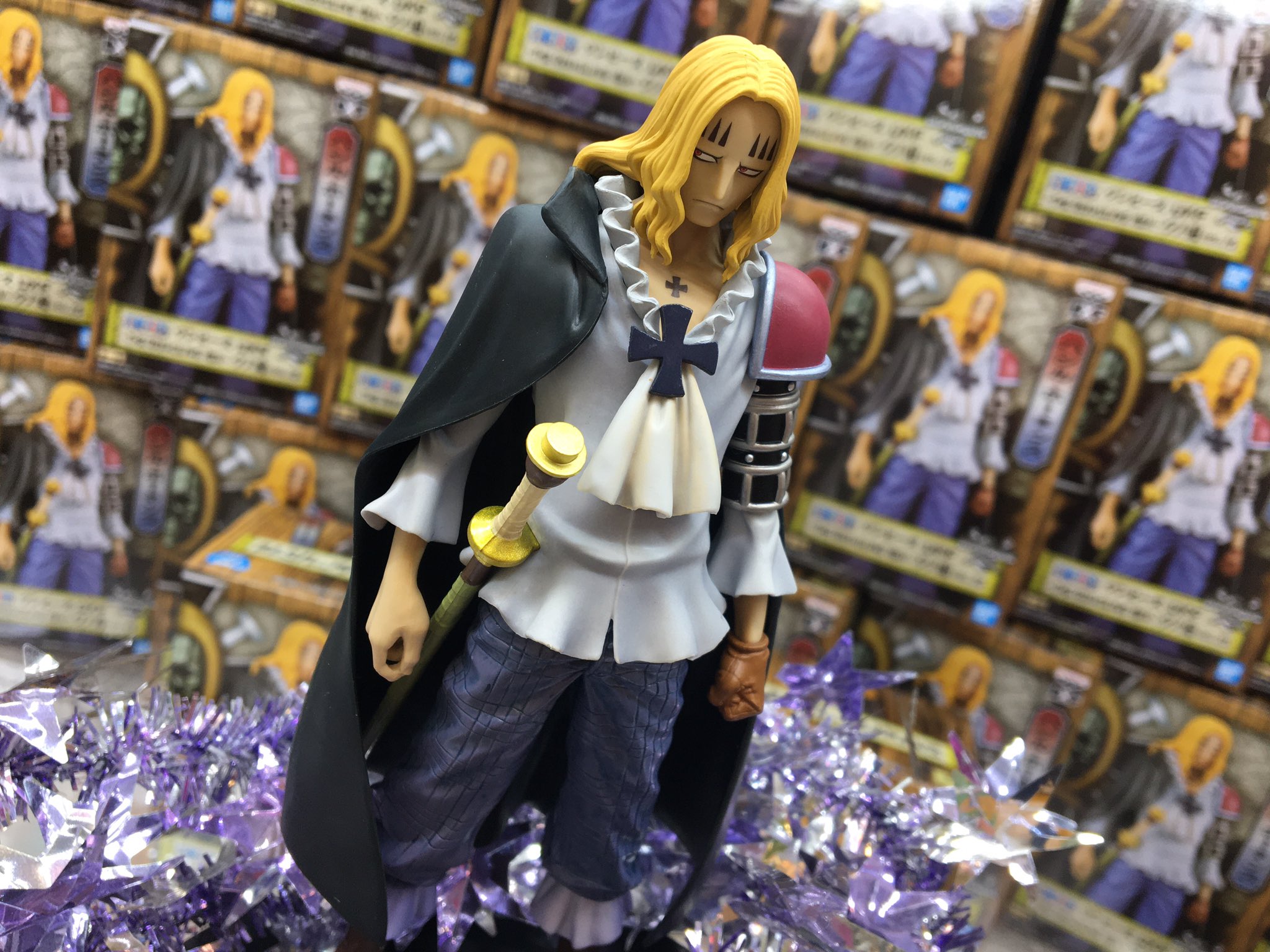 Hawkins Wano ของแท้ JP แมวทอง - Grandline Men Banpresto [โมเดลวันพีช]