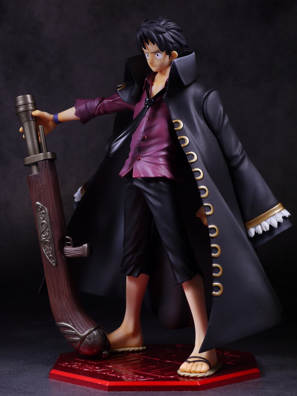 Luffy Strong World ของแท้ JP แมวทอง - POP Megahouse [โมเดลวันพีช]