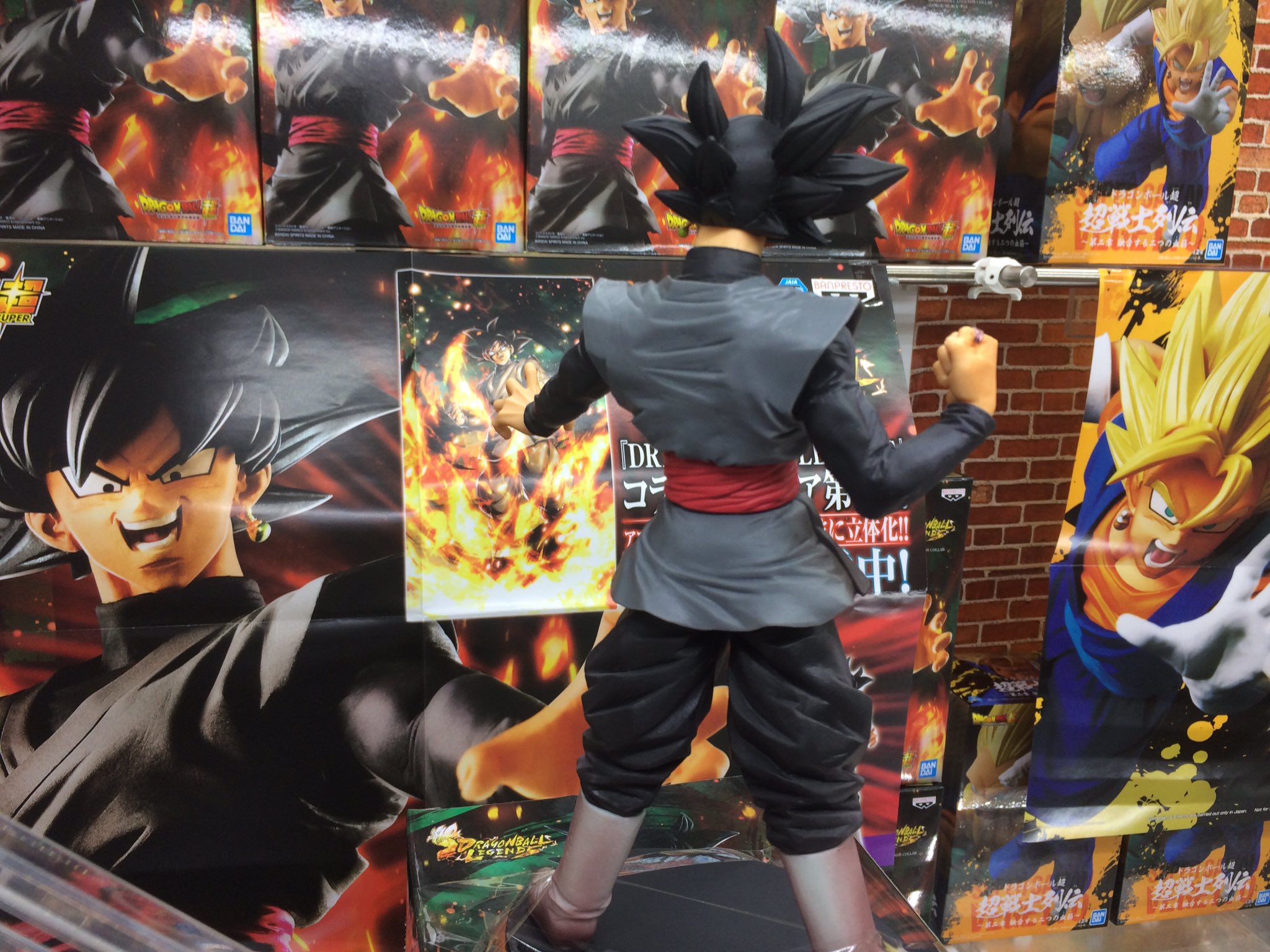 Goku Black ของแท้ JP แมวทอง - Dragonball Legends Collab Banpresto [โมเดลดราก้อนบอล]