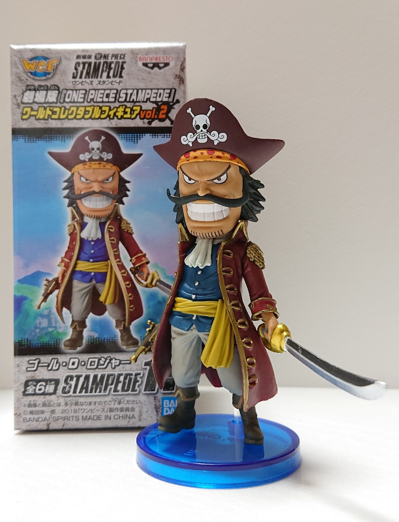 Roger Stampede ของแท้ JP แมวทอง - WCF Banpresto [โมเดลวันพีช]