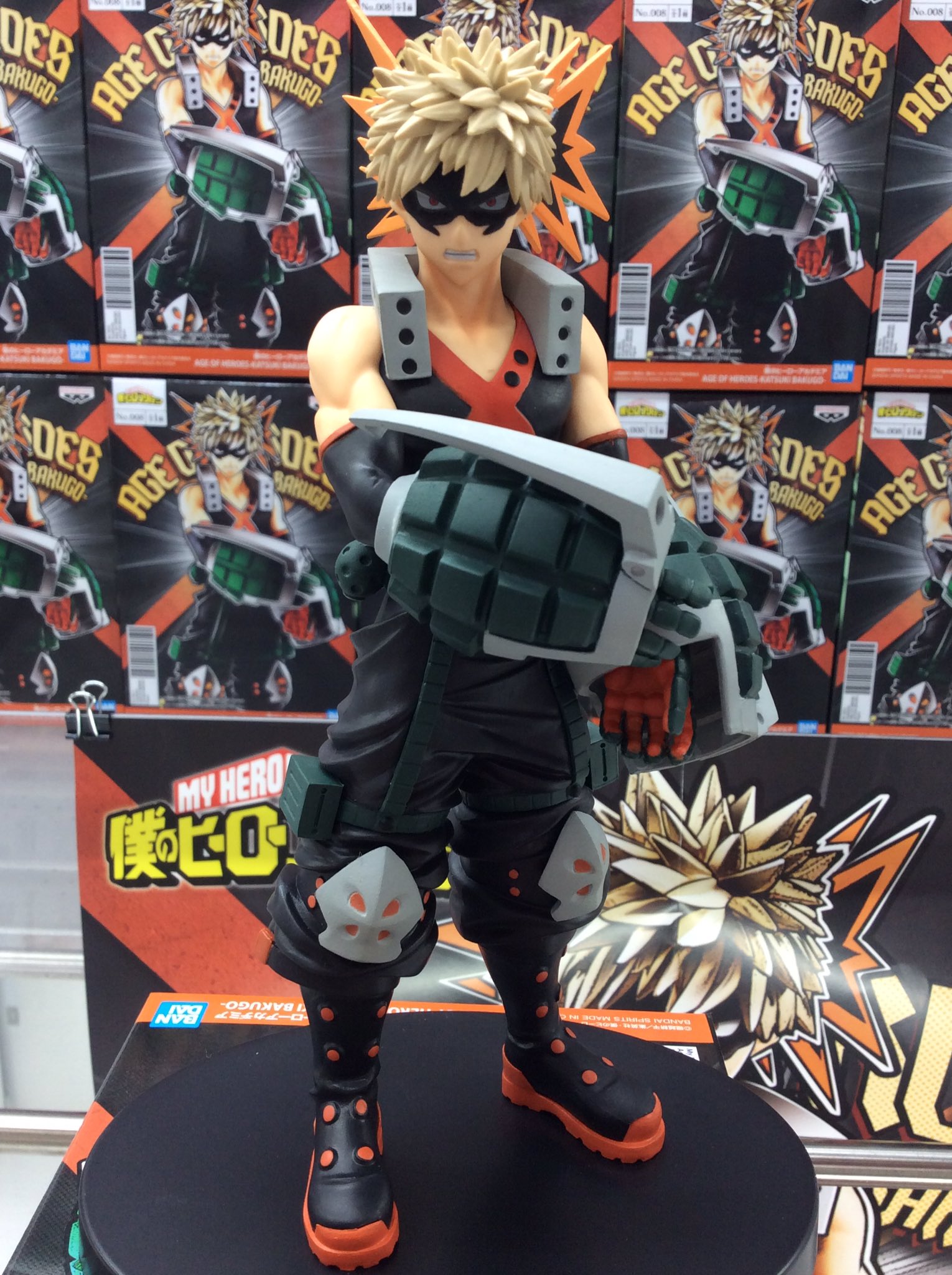 Bakugo ของแท้ JP - Age of Heroes Banpresto [โมเดล My Hero Academia]