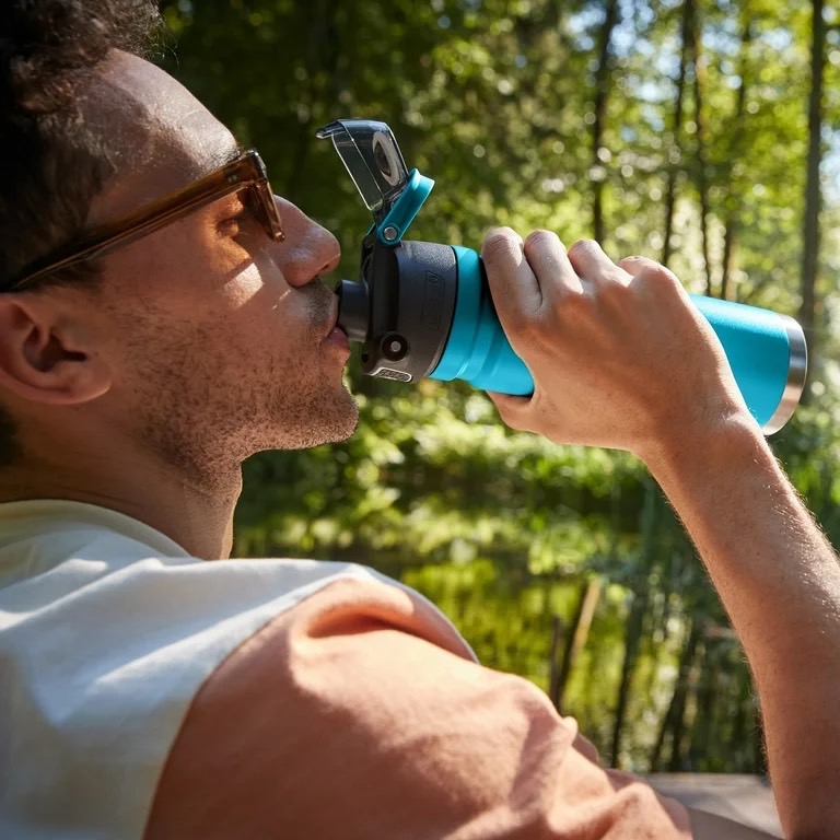 Burst SS 24Oz Autopop Caribbean Sea