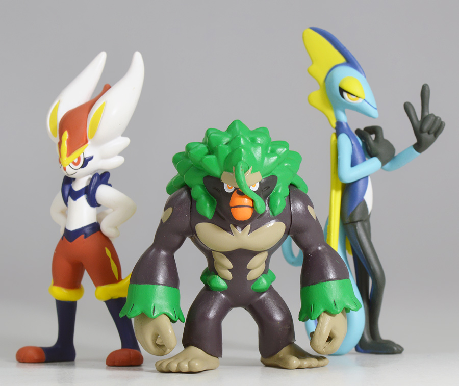 Rillaboom ของแท้ JP - Monster Collection Takara Tomy [โมเดลโปเกมอน]