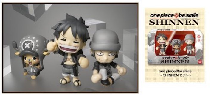 Shinnen Set ของแท้ JP แมวทอง - Besmile Bandai [โมเดลวันพีช] (3 ตัว)