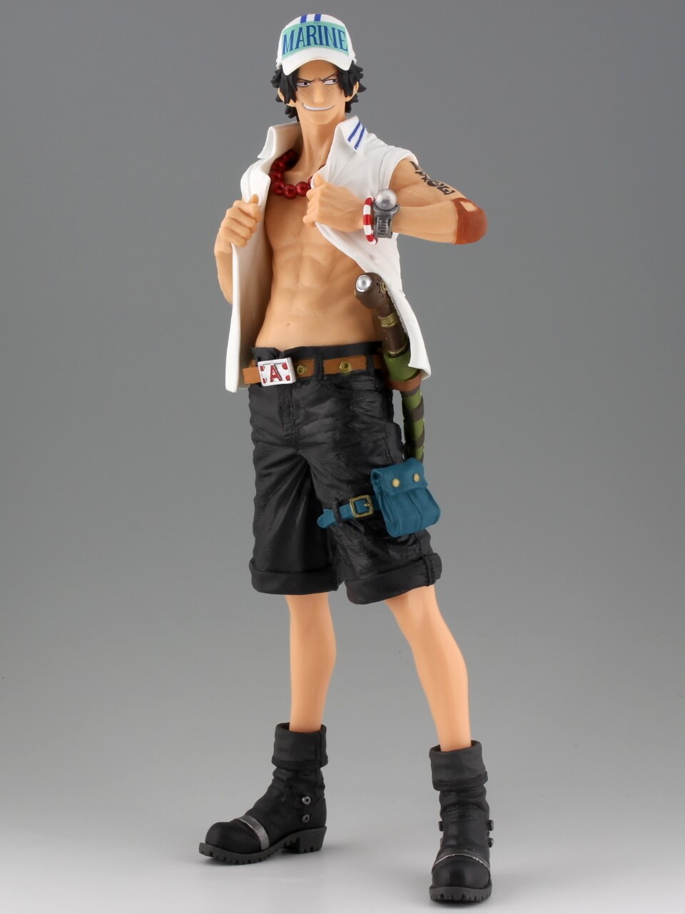 Ace ของแท้ JP แมวทอง - King of Artist Banpresto [โมเดลวันพีช]