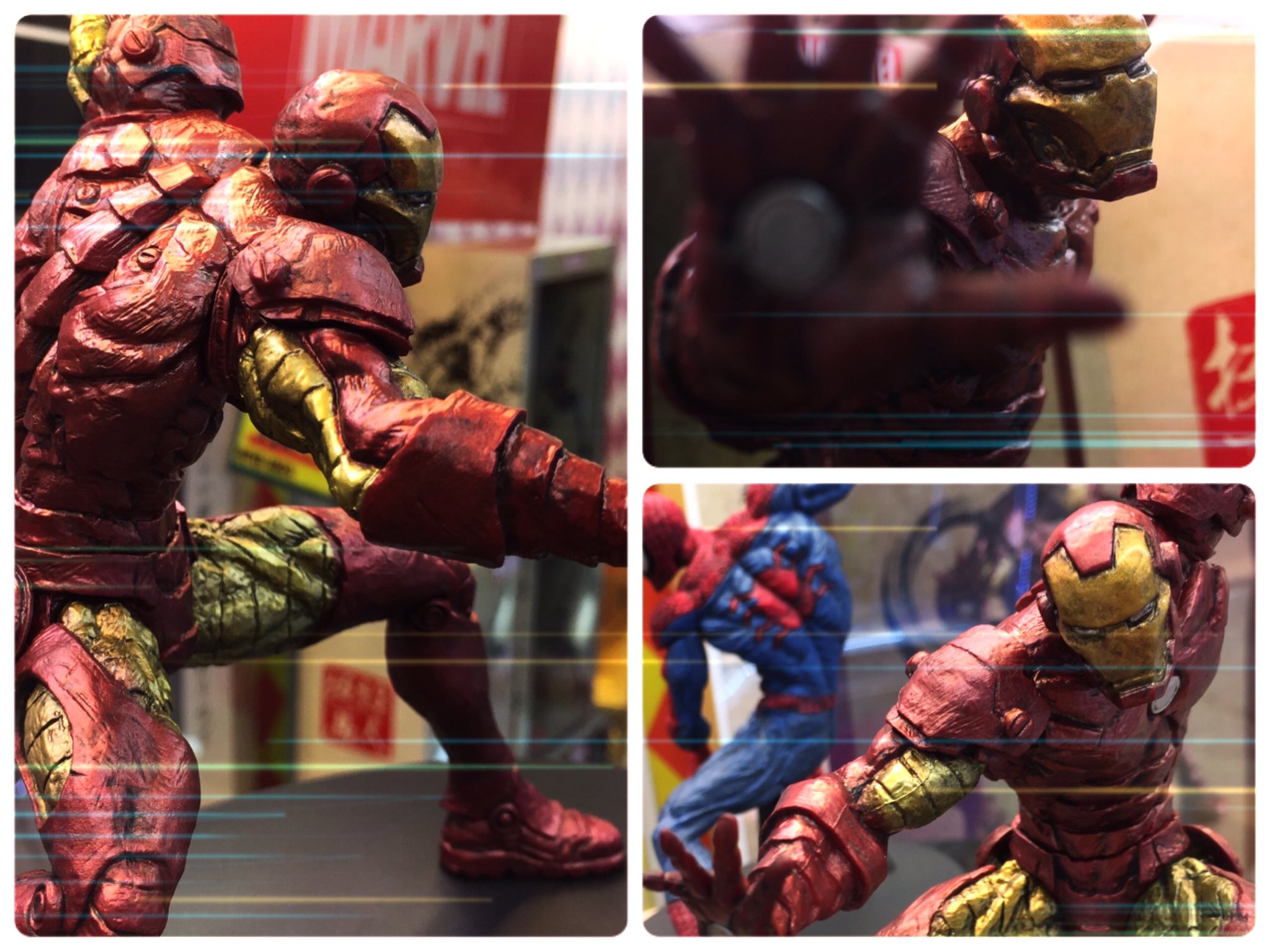 Iron Man ของแท้ JP - Banpresto [โมเดล Marvel]