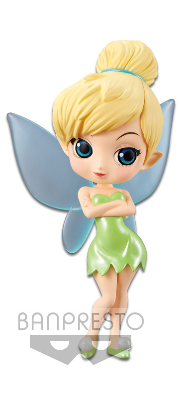 Tinker Bell - Pastel Color ของแท้ JP - Q Posket Banpresto [โมเดล Disney]