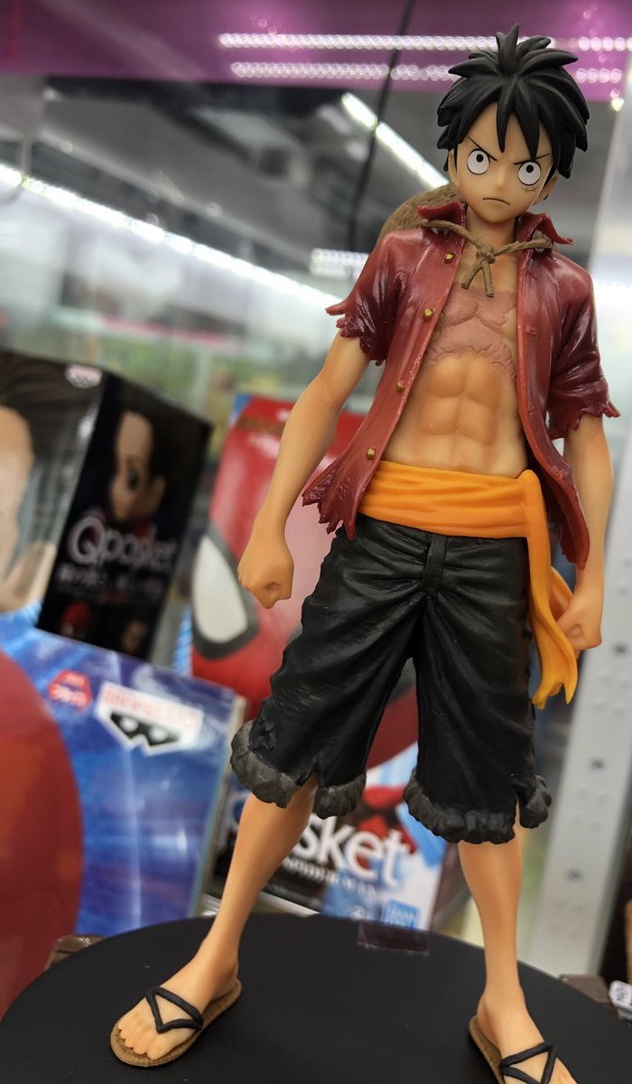 Luffy Stampede ของแท้ JP แมวทอง - Grandline Men Banpresto [โมเดลวันพีช]