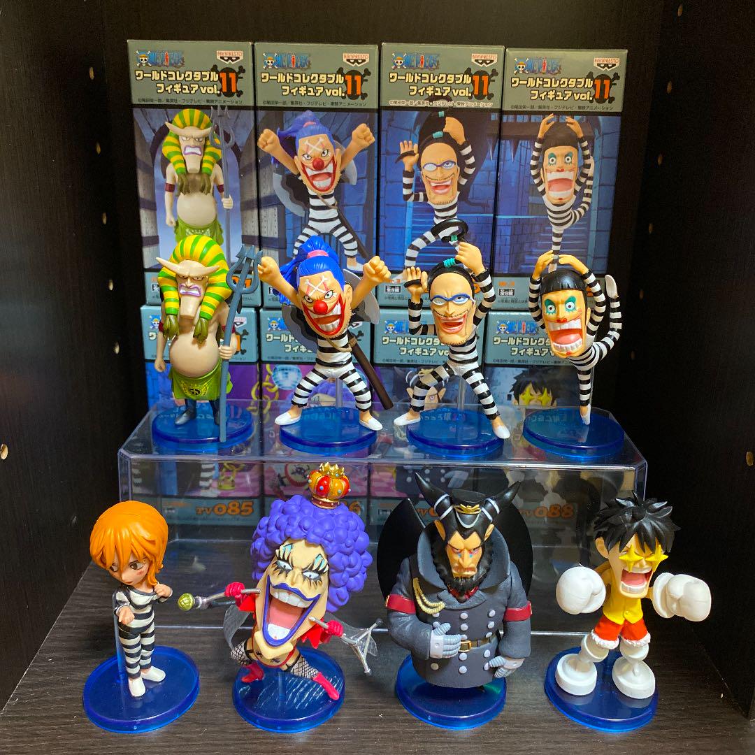 Impel Down Set ของแท้ JP แมวทอง - WCF Banpresto [โมเดลวันพีช] (8 ตัว)