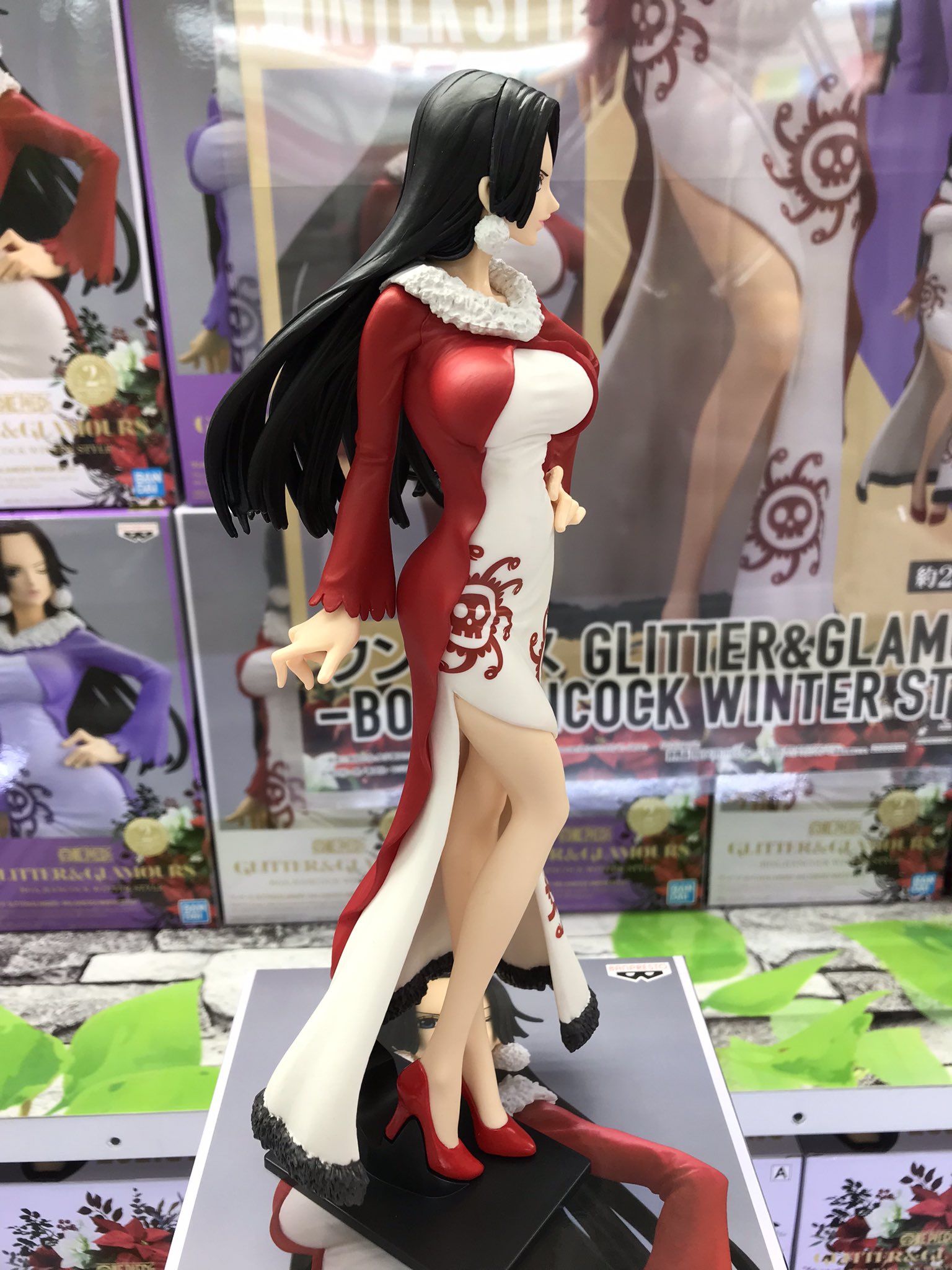 Boa Hancock Winter Style ของแท้ JP แมวทอง - Glitter & Glamours Banpresto [โมเดลวันพีช]