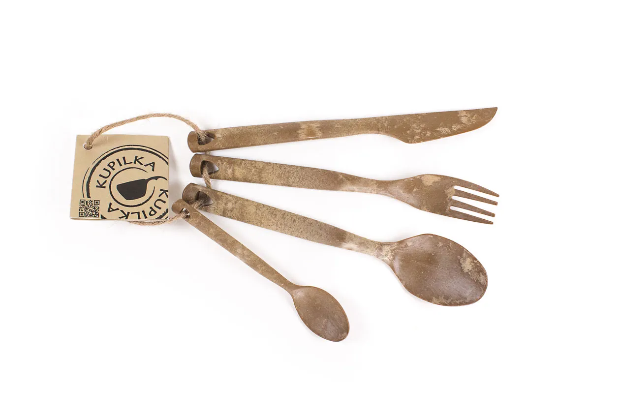 Kupilka Cutlery Set Brown KCUTBO
