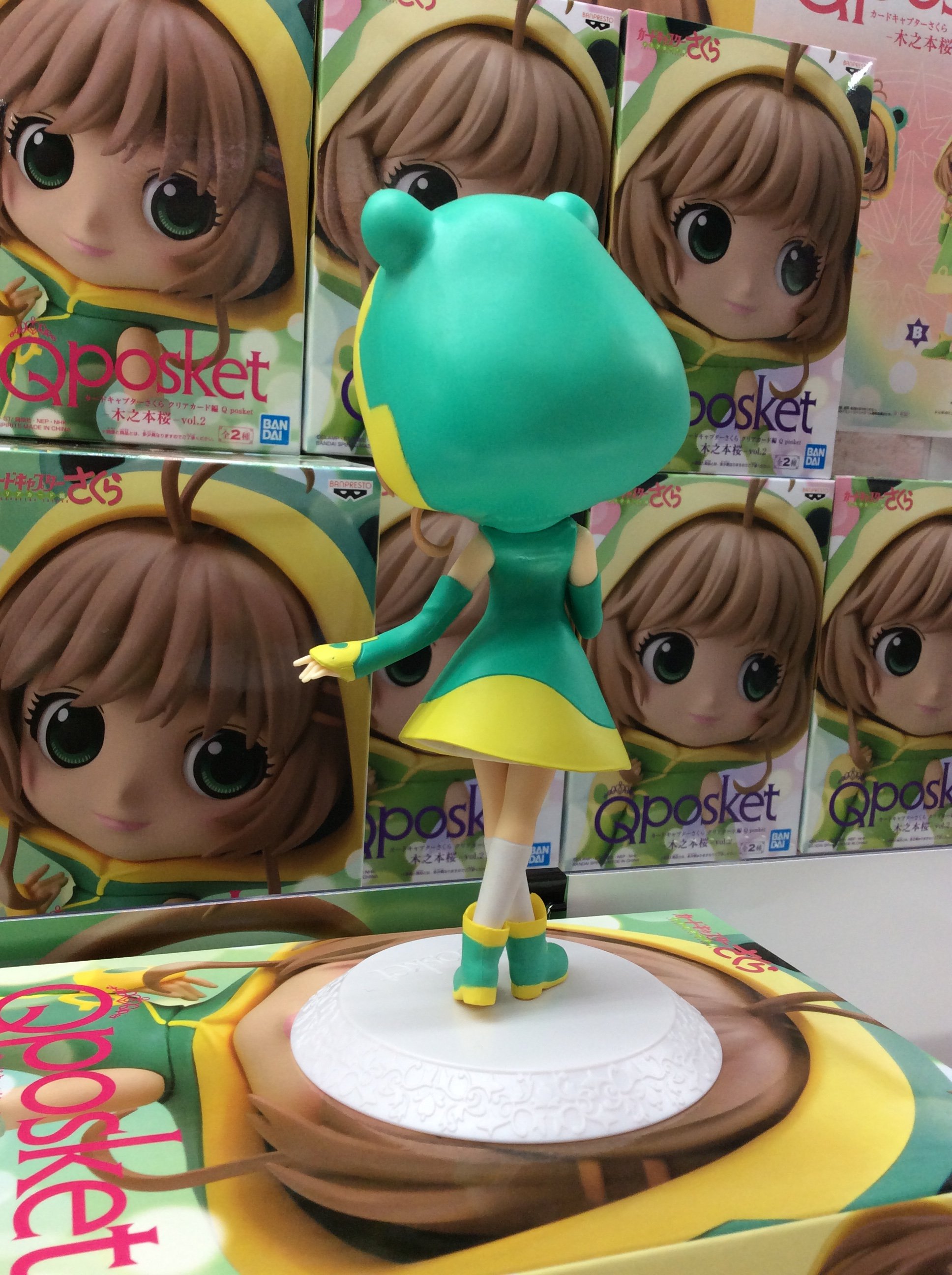 Sakura Clear Card ของแท้ JP - Q Posket Banpresto [โมเดล Cardcaptor Sakura]