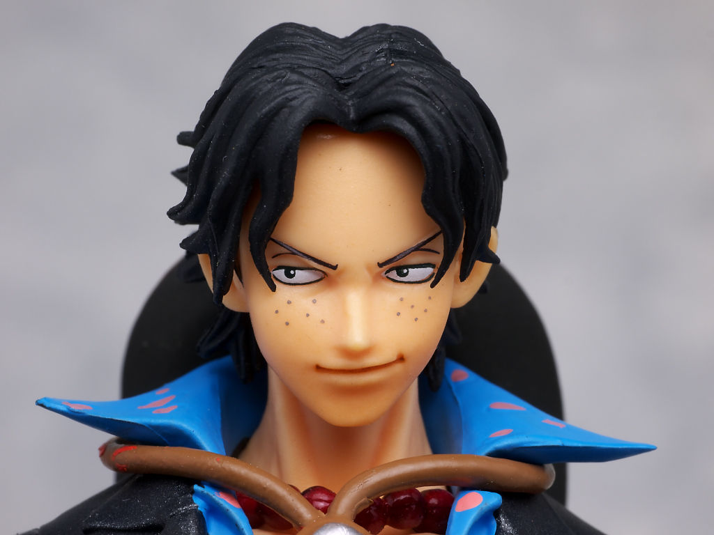 Ace Strong World ของแท้ JP แมวทอง - Figuarts Zero Bandai [โมเดลวันพีช]