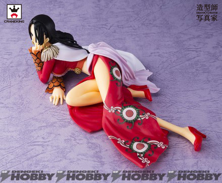 Boa Hancock ของแท้ JP แมวทอง - CreatorXCreator Banpresto [โมเดลวันพีช]