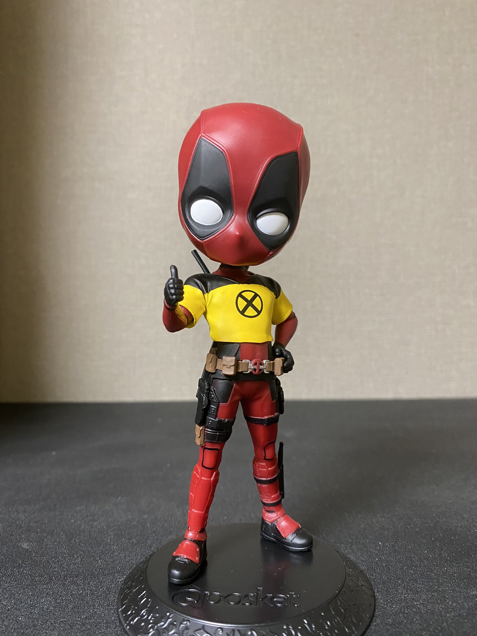 Deadpool - ver.B ของแท้ JP - Q Posket Banpresto [โมเดล Marvel]