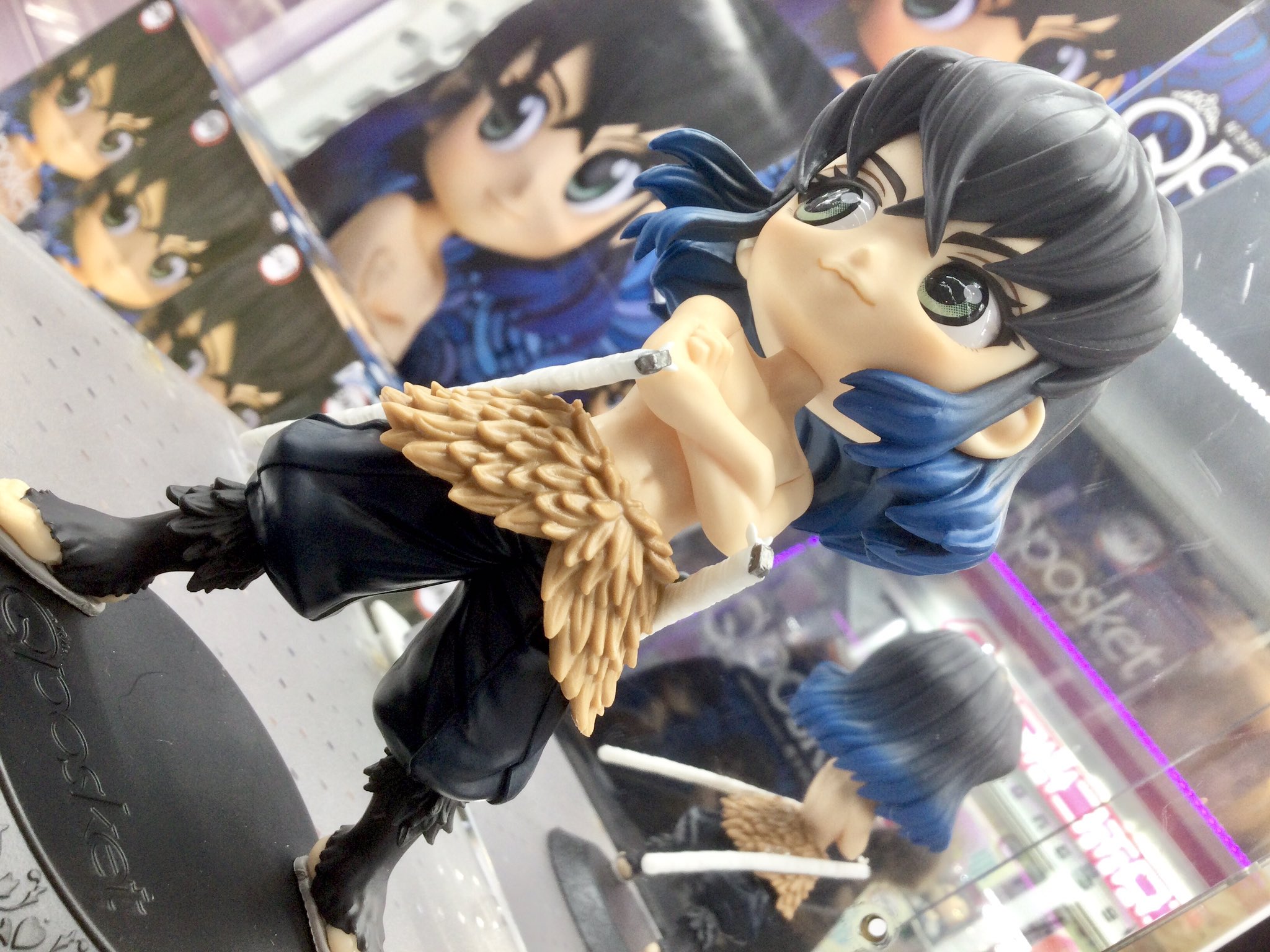 Inosuke ของแท้ JP - Q Posket Banpresto [โมเดล Demon Slayer]