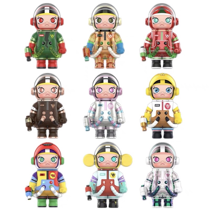 Mega Space Molly - 100% - Series 1 - ของแท้ - Pop Mart [โมเดลมอลลี่] (สินค้าพร้อมส่ง)