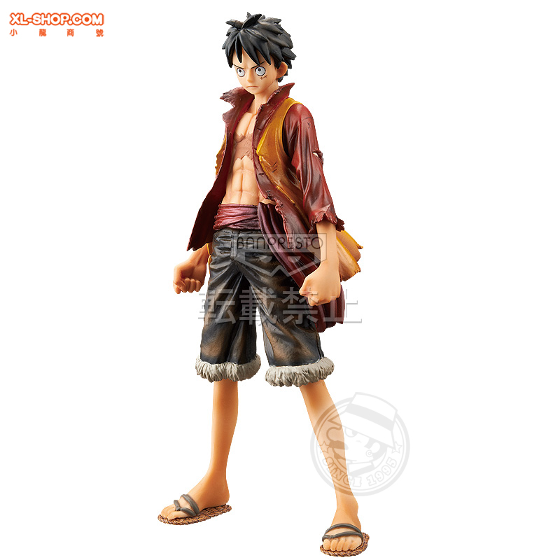 Luffy Film Z ของแท้ JP แมวทอง - Grandline Men Banpresto [โมเดลวันพีช]
