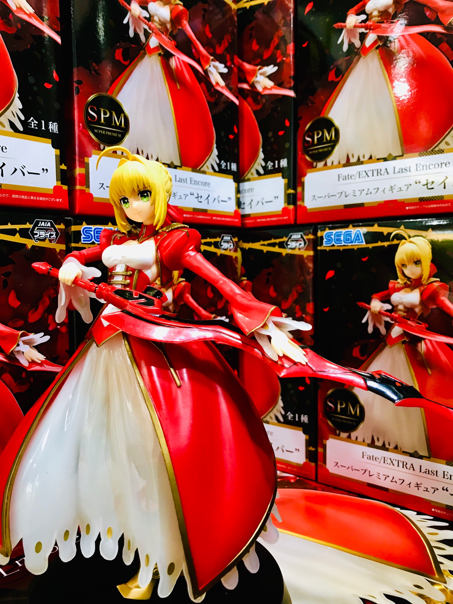 Saber ของแท้ JP - Super Premium Sega [โมเดล Fate Stay Night]