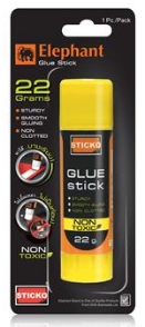 กาวแท่ง[ตราช้าง] 22g Sticko