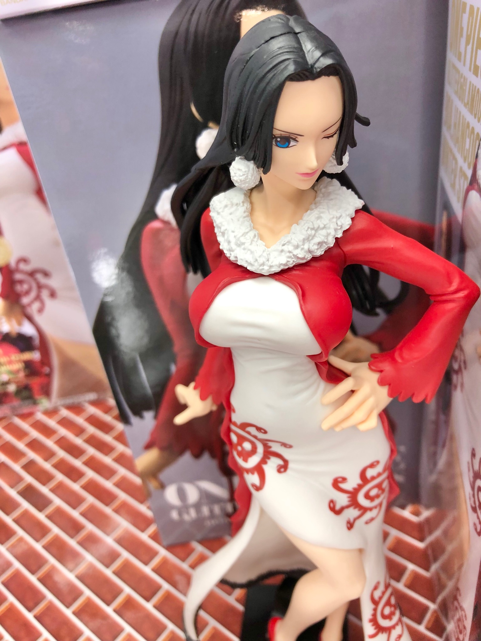 Boa Hancock Winter Style ของแท้ JP แมวทอง - Glitter & Glamours Banpresto [โมเดลวันพีช]