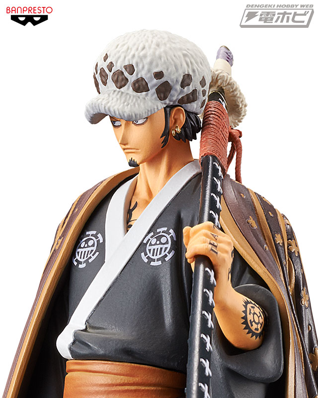 Law Wano ของแท้ JP แมวทอง - Grandline Men Banpresto [โมเดลวันพีช]