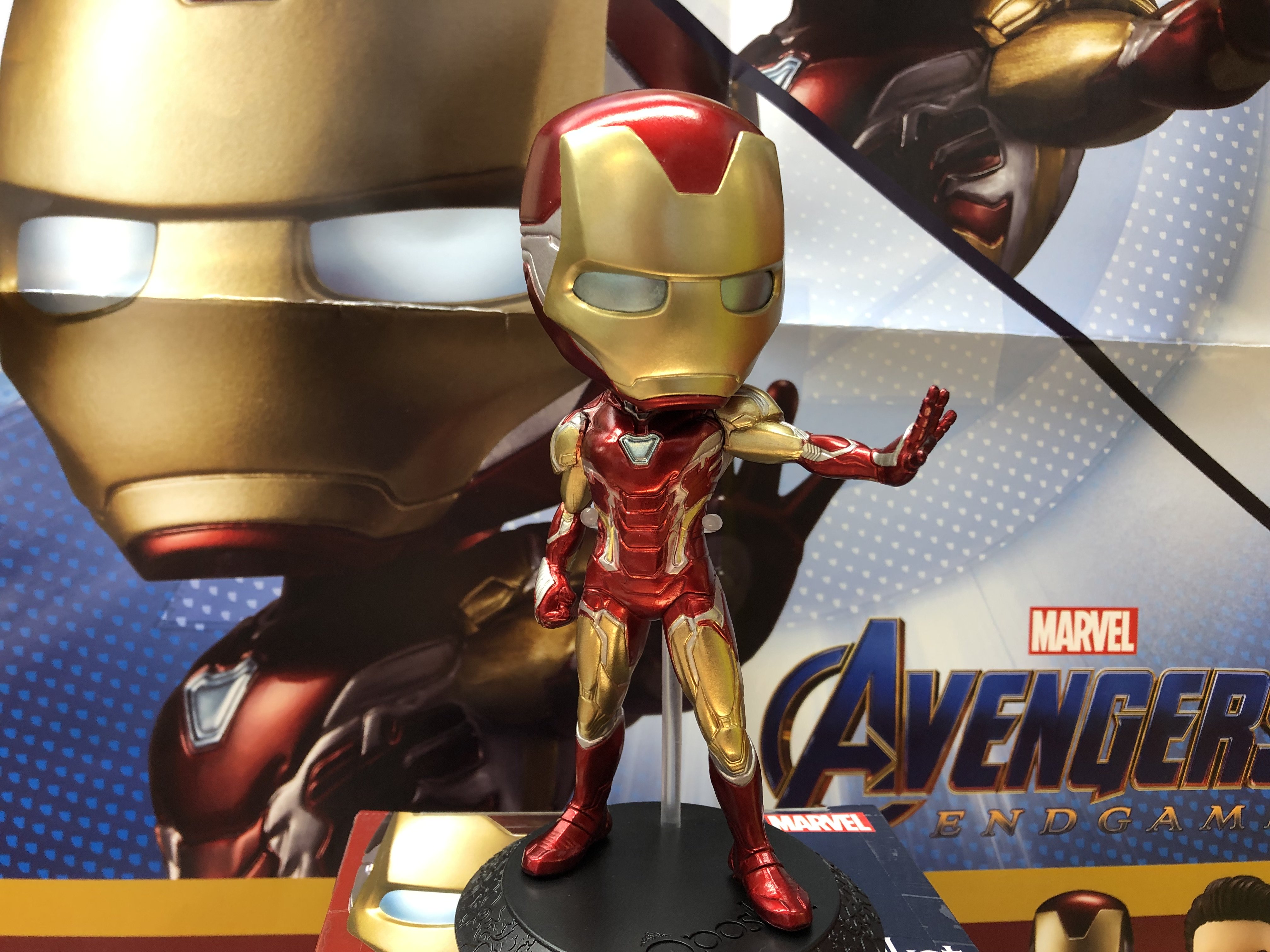 Iron Man - ver.A ของแท้ JP - Q Posket Banpresto [โมเดล Marvel]