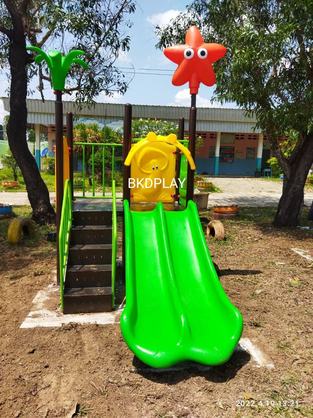 เครื่องเล่นสนาม,ของเล่นสนาม,ของเล่นเด็ก, สไลด์เดอร์ ,OutdoorPlayground ,IndoorPlayground, ชุด ปลาดาวเพื่อนรัก สินค้าพร้อมส่ง คิดค่าส่งตามจริง