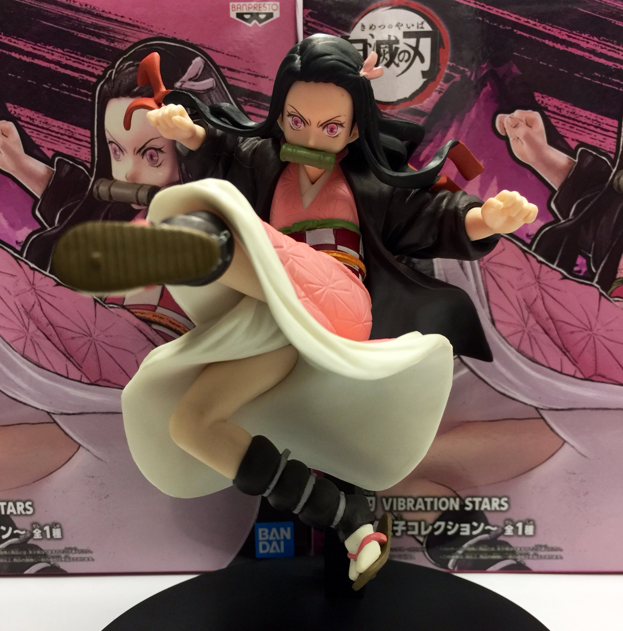 Nezuko ของแท้ JP - Vibration Stars Banpresto [โมเดล Demon Slayer]