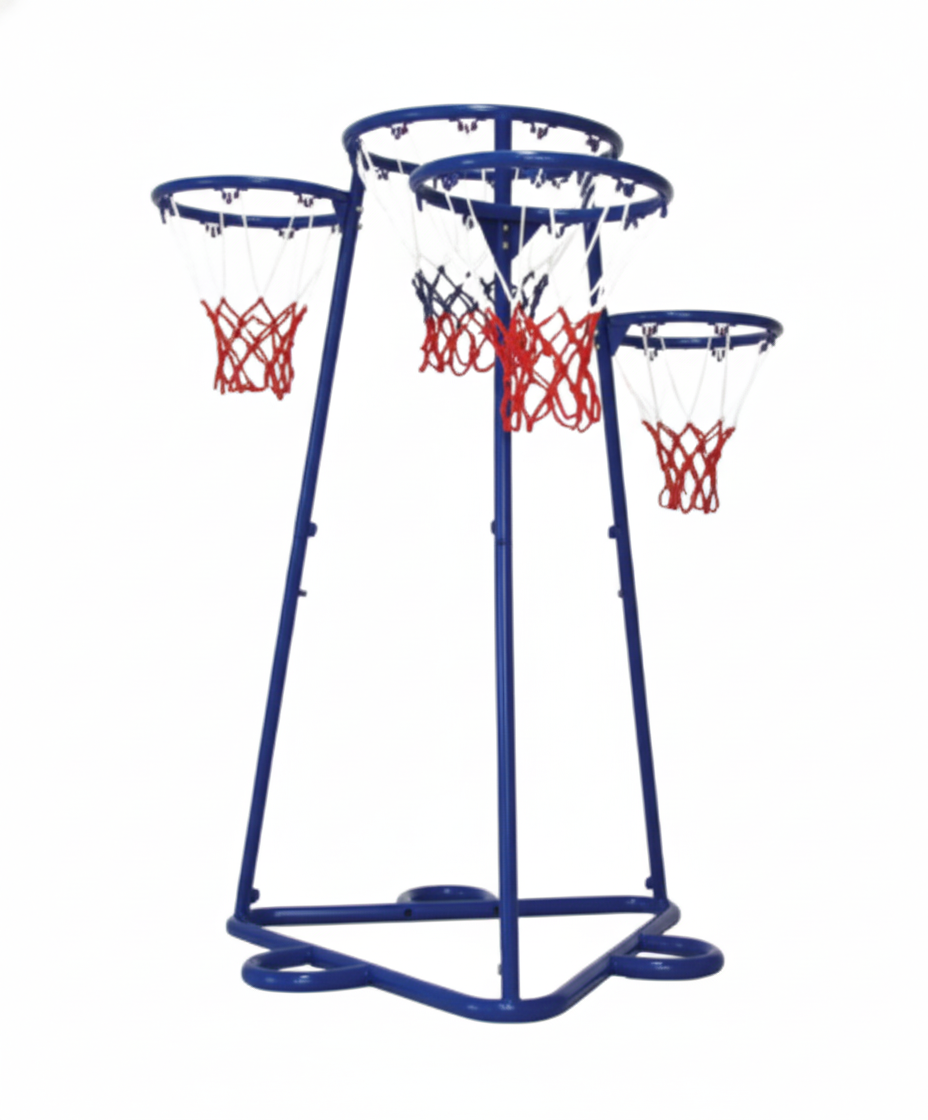 ชู้ตบาส 3 ระดับ, เล่นบาส เครื่องเล่นสนามกลางแจ้ง , เครื่องเล่นสนามแบบเหล็ก OutdoorPlayground, ราคาโรงงาน ขนาด 80x80x180 ซม.