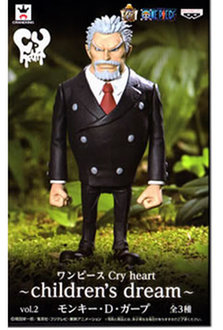 Garp ของแท้ JP แมวทอง - Cry Heart Banpresto [โมเดลวันพีช]