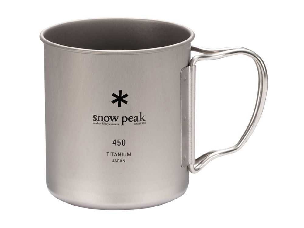 SnowPeak Titanium Single Cup 450 MG-143