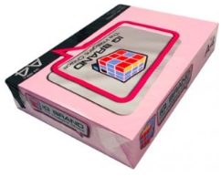 กระดาษถ่ายสี [IQ] A4 80g สีชมพู P1 (500แผ่น/รีม)