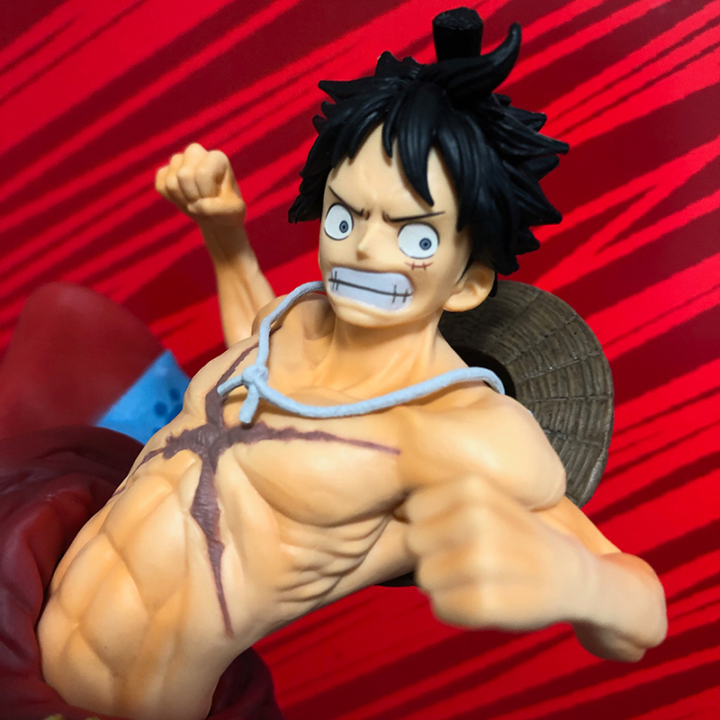 Luffy Wano ของแท้ JP แมวทอง - Ichiban Kuji Banpresto [โมเดลวันพีช]