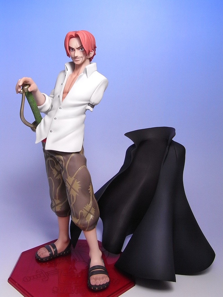 Shanks ของแท้ JP แมวทอง - POP NEO Megahouse [โมเดลวันพีช]