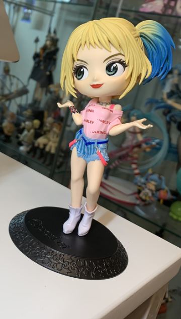 Harley Quinn - Pastel Color ของแท้ JP - Q Posket Banpresto [โมเดล DC]