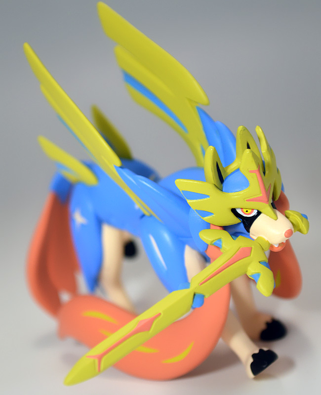 Zacian ของแท้ JP - Monster Collection Takara Tomy [โมเดลโปเกมอน]