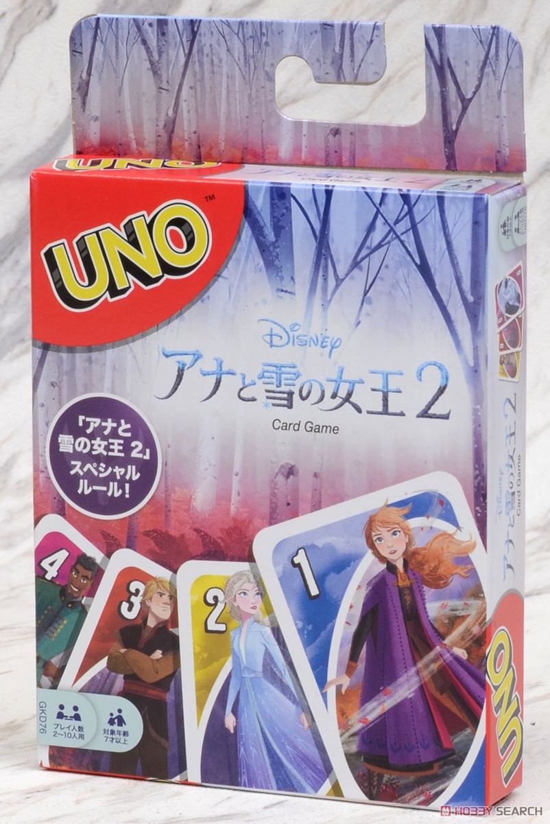 Uno Frozen ของแท้ JP [ไพ่ Disney]