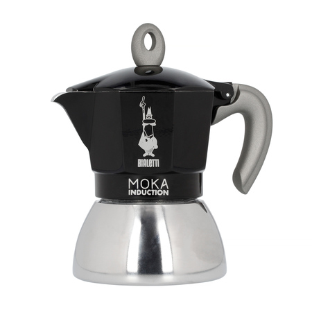 Bialetti Moka Induction Black 4 cups