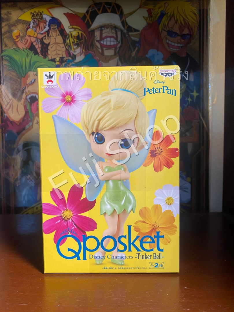 Tinker Bell - Pastel Color ของแท้ JP - Q Posket Banpresto [โมเดล Disney]