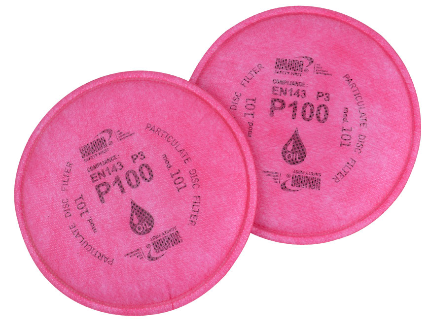แผ่นกรองฟูมโลหะ YAMADA 101 (P100)