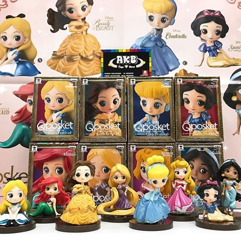 Snow White ของแท้ JP - Q Posket Petit Banpresto [โมเดล Disney]