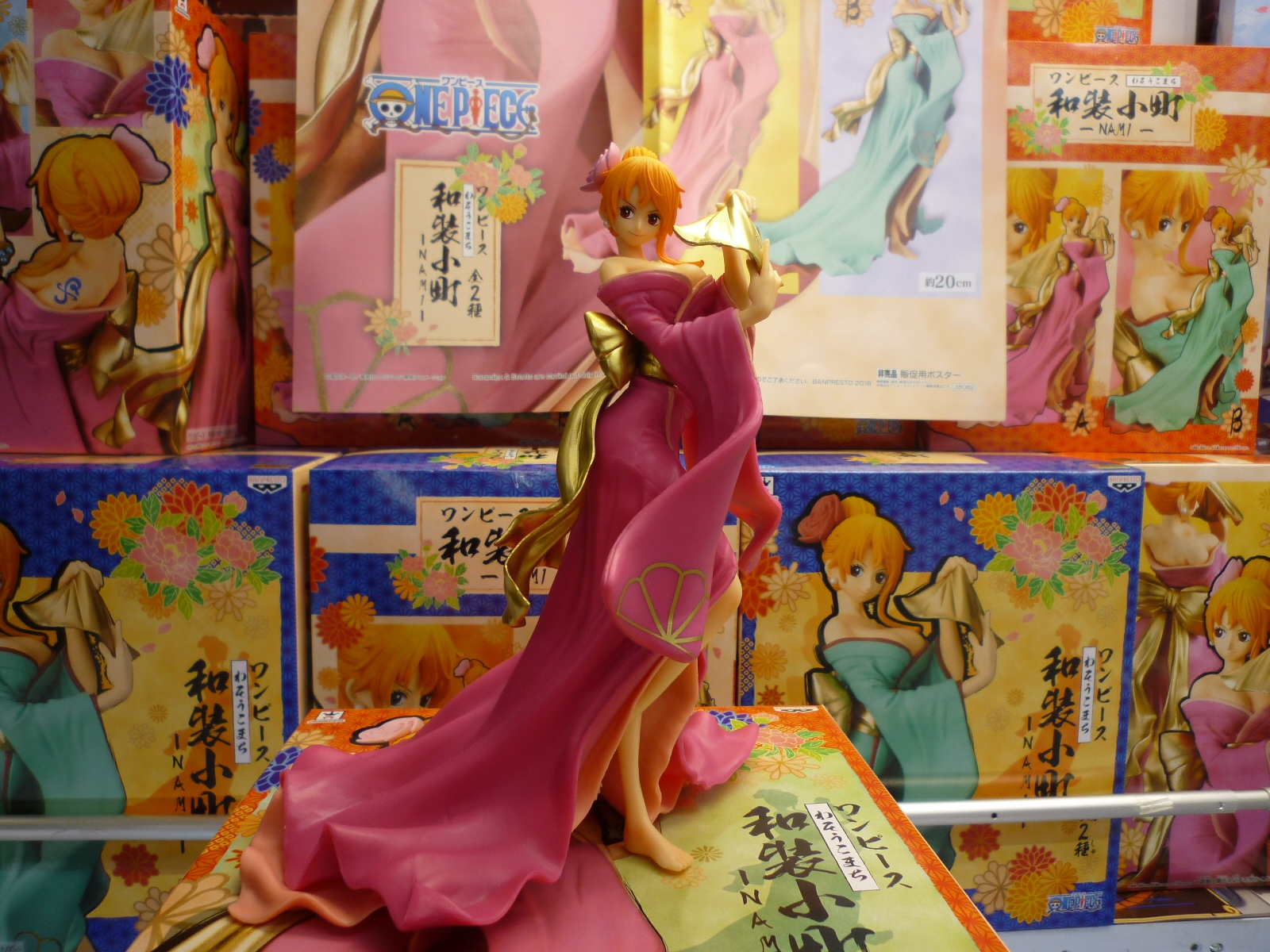 Nami ของแท้ JP แมวทอง - Waso Komachi Banpresto [โมเดลวันพีช]