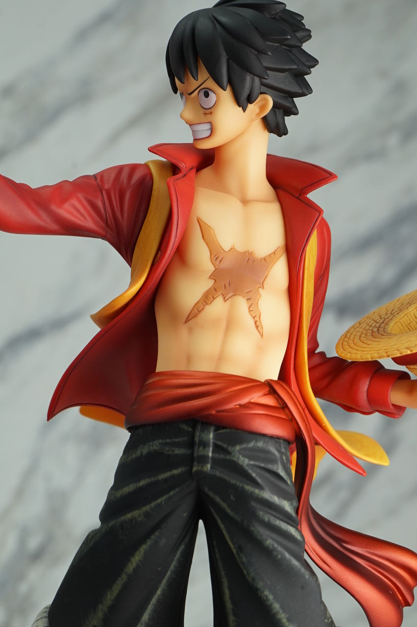 Luffy Film Z ของแท้ JP แมวทอง - POP Megahouse [โมเดลวันพีช]