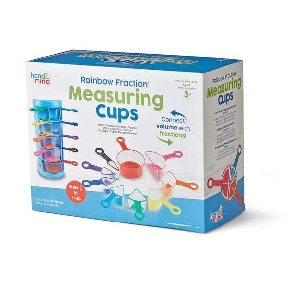 ชุดถ้วยตวงหลากสี สื่อการสอนอนุบาล,ปฐมวัย,ของเล่นเสริมพัฒนาการ, ของเล่นเสริมทักษะ