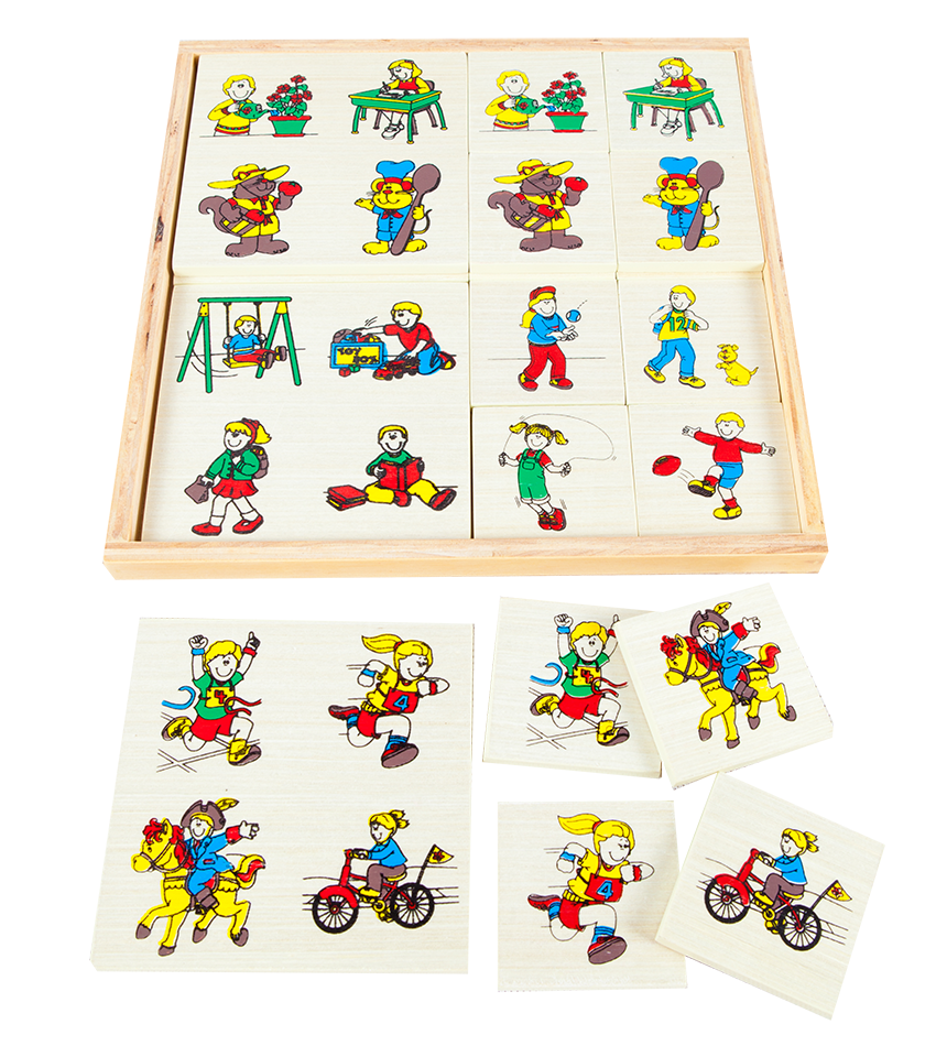 ชุดทดสอบภาพเหมือน (เกมลอตโต) , ของเล่นไม้, ของเล่นเสริมพัฒนาการ, ของเล่น,สื่อการสอนปฐมวัย