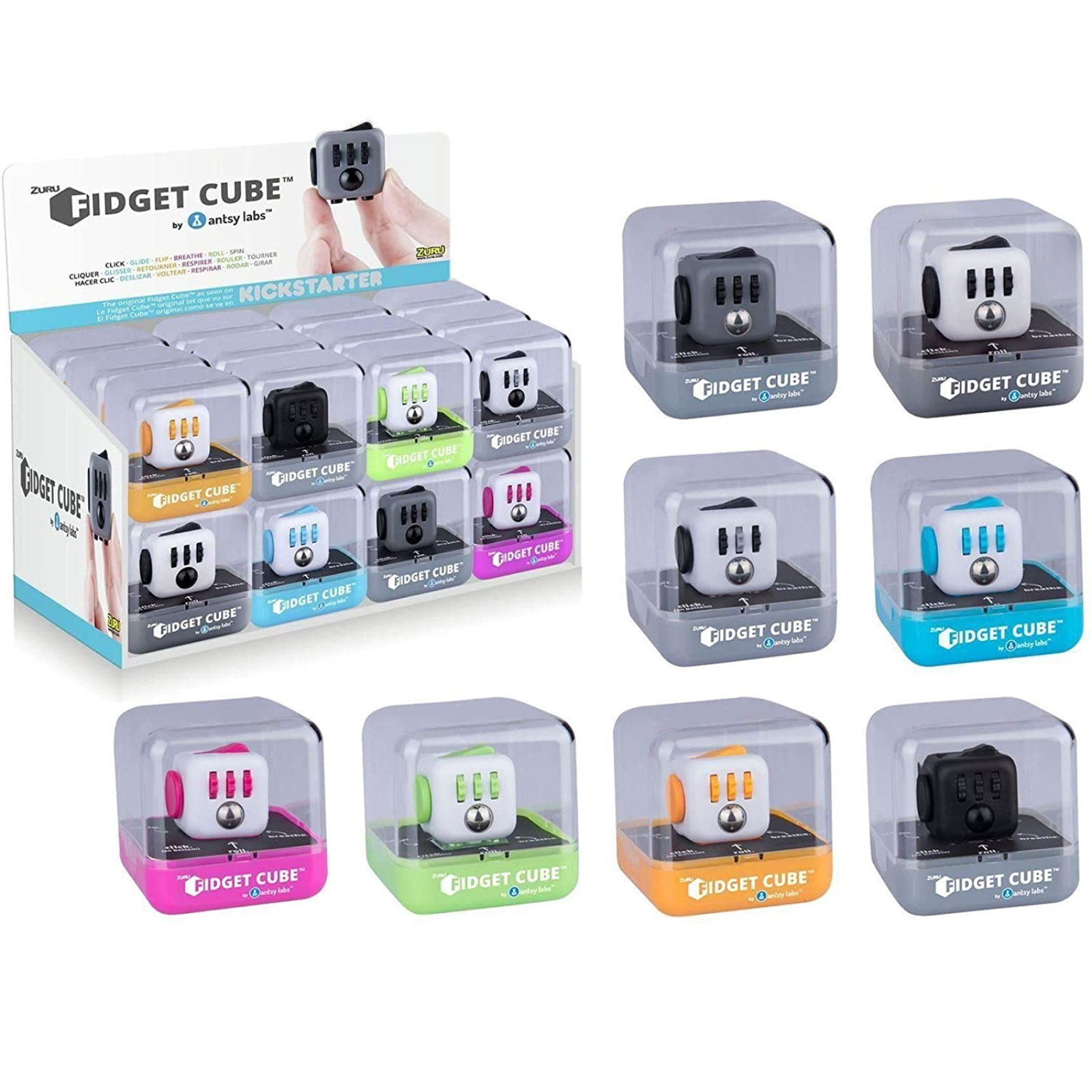 Fidget Cube ของแท้ USA [ สินค้าพร้อมส่ง ] ( Zuru by Antsy labs )