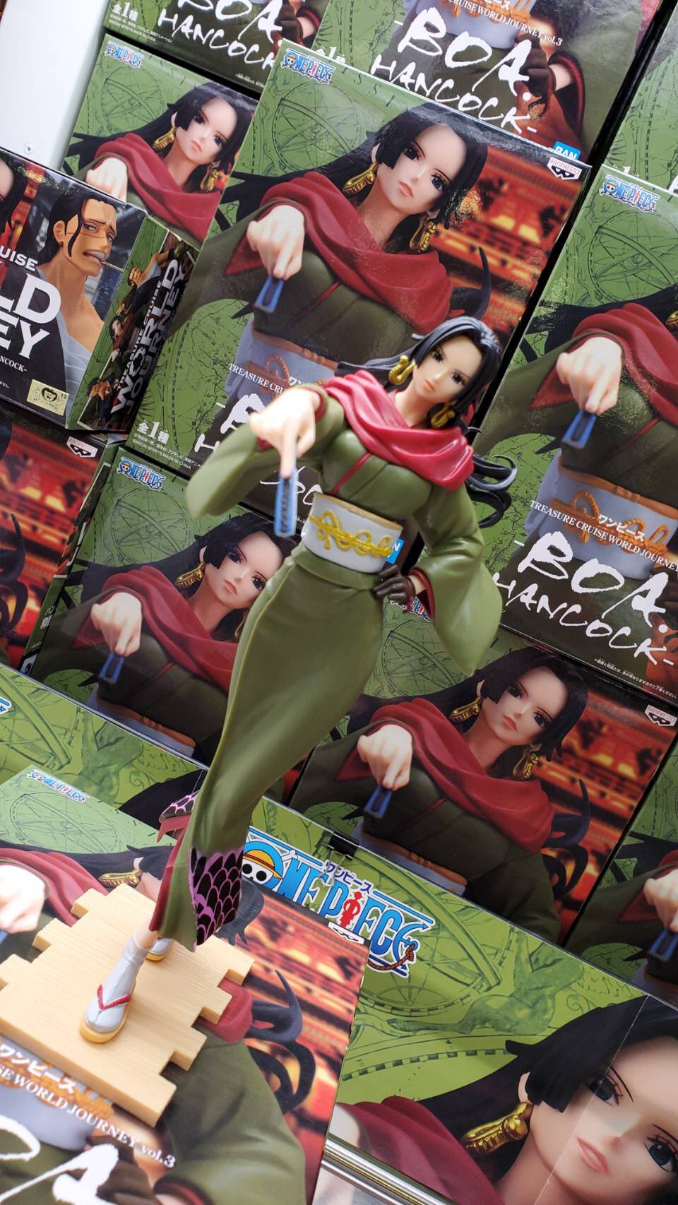 Boa Hancock ของแท้ JP แมวทอง - Treasure Cruise World Journey Banpresto [โมเดลวันพีช]