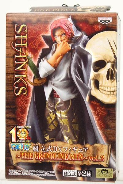 Shanks ของแท้ JP แมวทอง - Grandline Men Banpresto [โมเดลวันพีช]