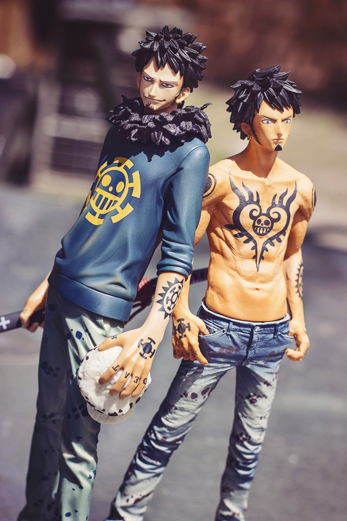 Law ของแท้ JP แมวทอง - King of Artist Banpresto [โมเดลวันพีช]